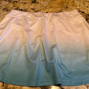 BCG Blue and White Gradient Mini skort for anytime or tennis.